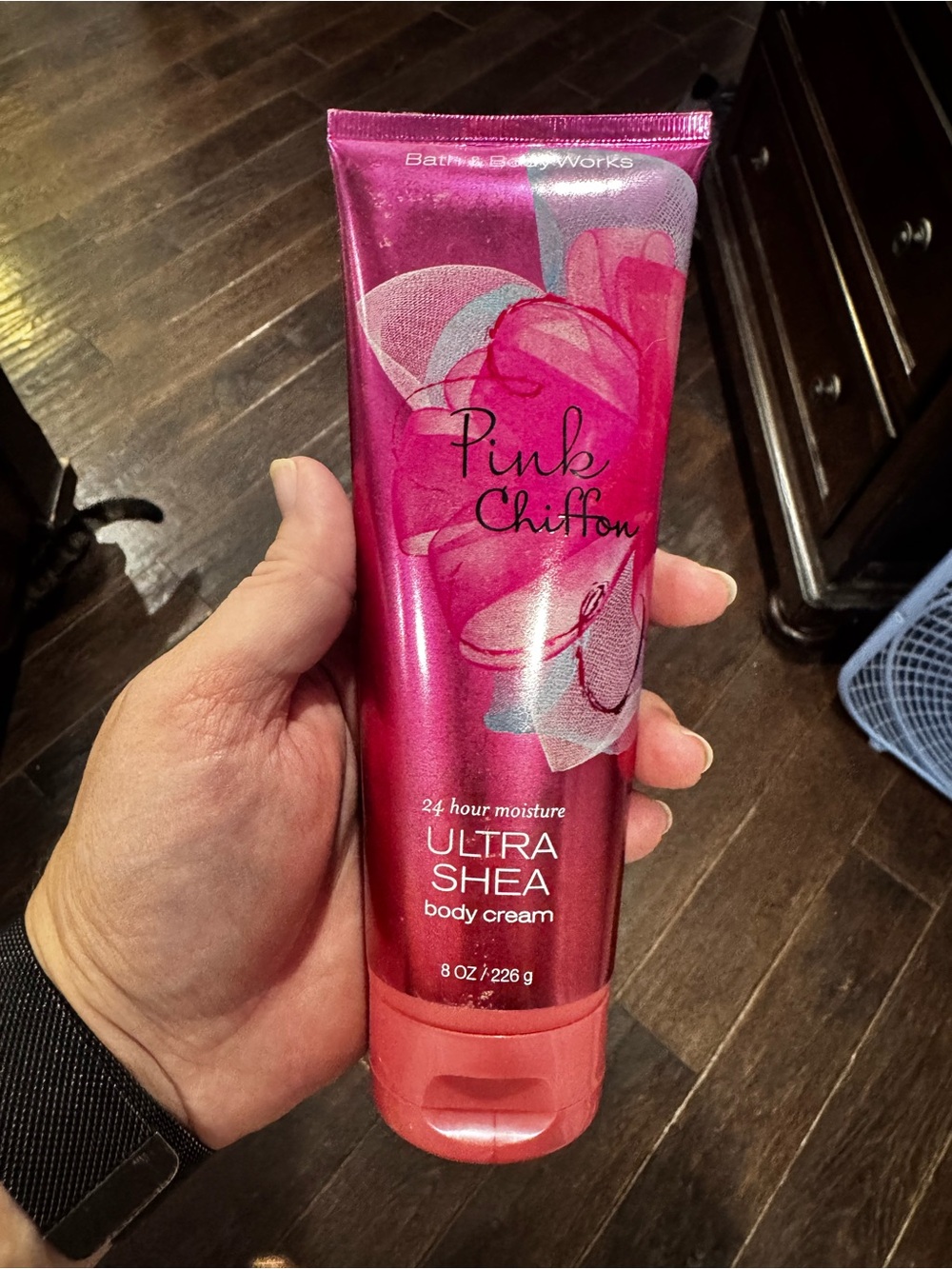 Bath & body works Pink Chiffon Body Cream